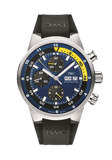 iwc aquatimer chronograph cousteau.